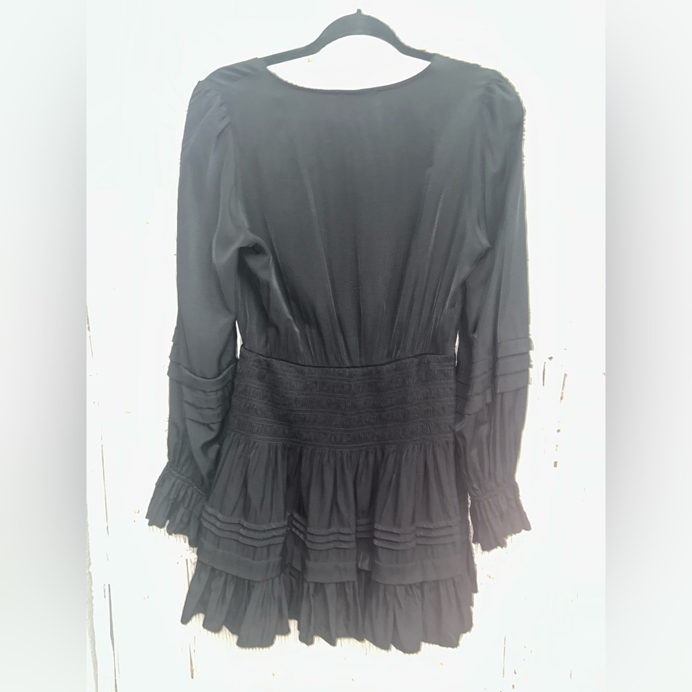 🐷The Impeccable‎ Pig Elegant Black Long Sleeve Dress Mini Dress🐷 - Picture 7 of 7